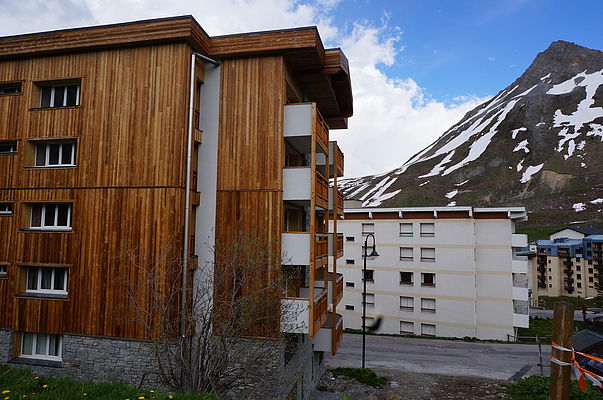 Réhabilitation d'un immeuble à Tignes