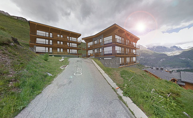 Réfection des façades de deux immeubles de logement