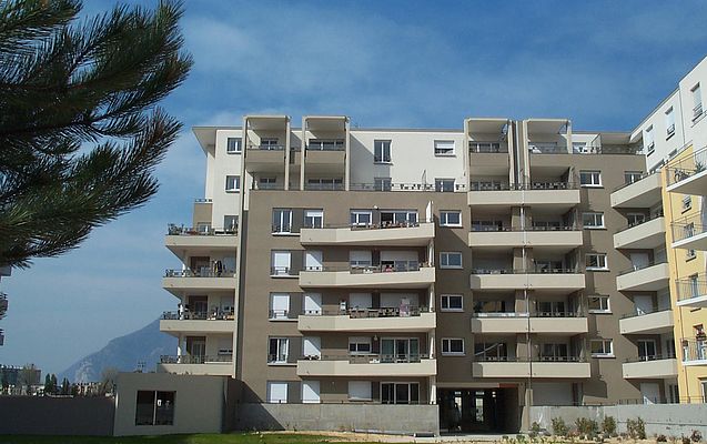 Vigny-Musset, 41 logements et commerces
