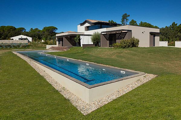 Construction d'une maison avec piscine à Suze-la-Rousse (26)