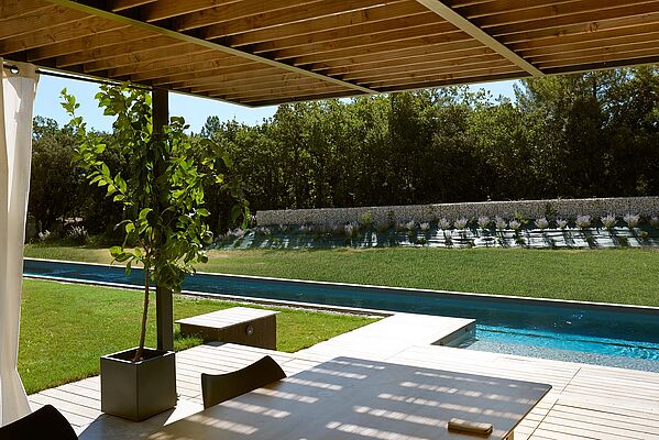 Construction d'une maison avec piscine à Suze-la-Rousse (26)